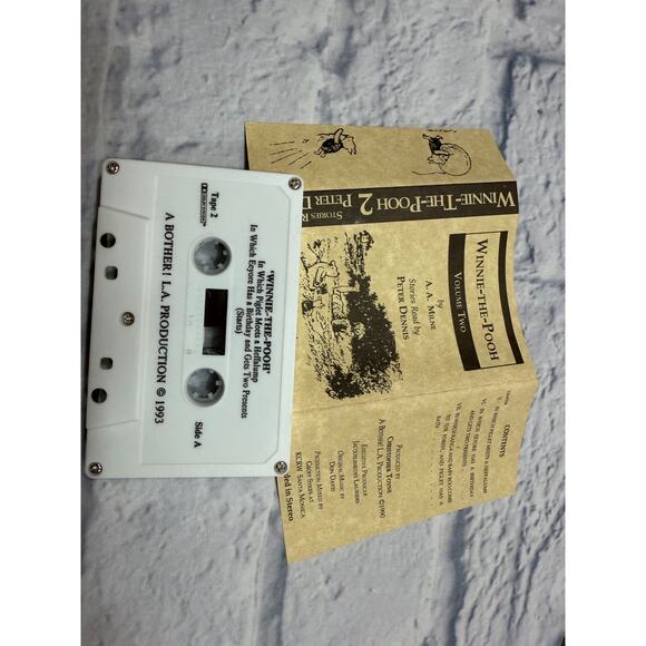 Winnie the Pooh Stories & Poems Cassette tape Collection in Cedar Box Wooden Box - Picture 8 of 15